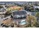Elevated view of the building with surrounding amenities at 1100 Possum Trot Rd. # E235, North Myrtle Beach, SC 29582
