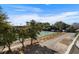 Community tennis courts surrounded by trees at 1100 Possum Trot Rd. # E235, North Myrtle Beach, SC 29582