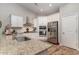 Modern kitchen with stainless steel appliances and granite countertops at 154 Southgate Ct., Pawleys Island, SC 29585