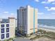 Oceanfront high-rise with balconies and beach access at 2100 North Ocean Blvd. # 923, North Myrtle Beach, SC 29582