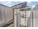 Outdoor shower next to a covered hot tub at 239 Coachman Dr., Pawleys Island, SC 29585