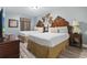 Guest bedroom with two twin beds and a TV at 2600 North Ocean Blvd. # 211, Myrtle Beach, SC 29577