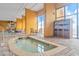 Relaxing indoor pool and hot tub area at 2600 North Ocean Blvd. # 211, Myrtle Beach, SC 29577