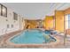 Indoor swimming pool with hot tub at 2600 North Ocean Blvd. # 211, Myrtle Beach, SC 29577