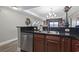 Kitchen with granite countertops and stainless steel dishwasher at 2600 North Ocean Blvd. # 211, Myrtle Beach, SC 29577