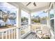 Relaxing balcony with seating and neighborhood views at 268 Empyrean Circle, Myrtle Beach, SC 29588