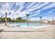 Community pool with water features at 268 Empyrean Circle, Myrtle Beach, SC 29588