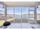 Screened porch overlooking a serene pond at 268 Empyrean Circle, Myrtle Beach, SC 29588