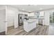 Kitchen features stainless steel appliances and an island at 608 Montenegro Way # E, Myrtle Beach, SC 29579