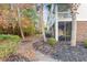 Private backyard with screened porch nestled among trees at 6253 Catalina Dr. # 1333, North Myrtle Beach, SC 29582