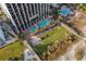 Resort amenities including a pool, hot tub and shuffleboard at 6804 N Ocean Blvd. # 1215, Myrtle Beach, SC 29572