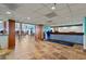 Hotel lobby with a welcome desk, seating area, and ocean view at 6804 N Ocean Blvd. # 1215, Myrtle Beach, SC 29572