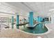 Indoor pool with a lazy river and splash area at 1501 S Ocean Blvd. # 1243, Myrtle Beach, SC 29577