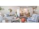 Open-concept living and dining area with comfortable seating, a dining table, and modern decor at 527 Firouz Dr, Longs, SC 29568