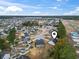 Aerial view of a residential neighborhood with homes and streets at 785 Rambler Ct., Myrtle Beach, SC 29579