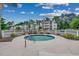 Private hot tub nestled within the community at 1286 River Oaks Dr. # 8-M, Myrtle Beach, SC 29579
