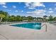 Refreshing community pool with ample lounge chairs at 1286 River Oaks Dr. # 8-M, Myrtle Beach, SC 29579
