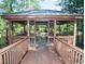 Wooden gazebo overlooking a tranquil river at 1518 Cherrystone Loop, Conway, SC 29526