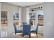 Breakfast nook with large windows overlooking the community at 3413 Cove Side Ct., North Myrtle Beach, SC 29582
