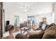 Open living room with access to the kitchen and dining area at 4924 Pond Shoals Ct. # 101, Myrtle Beach, SC 29579
