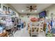 Home office with desk, chair, shelves and storage space at 604 Stableford Ct., Myrtle Beach, SC 29577