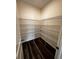 Walk-in pantry with ample shelving for storage at 672 Castillo Dr., Loris, SC 29569