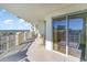 Balcony with chairs overlooking city view at 9994 Beach Club Dr. # 1604, Myrtle Beach, SC 29572