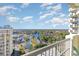 View from the balcony overlooking the surrounding area and a body of water at 9994 Beach Club Dr. # 1604, Myrtle Beach, SC 29572