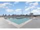 Oceanfront pool with stunning views and lounge chairs at 9994 Beach Club Dr. # 1604, Myrtle Beach, SC 29572