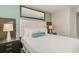 Main bedroom with a queen-size bed and nightstands at 107 Ocean Blvd. S # 507, Myrtle Beach, SC 29577