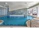 Indoor heated pool with water feature at 107 Ocean Blvd. S # 507, Myrtle Beach, SC 29577