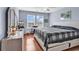 Main bedroom with large bed and plenty of natural light at 1857 Culbertson Ave. # 1857, Myrtle Beach, SC 29577