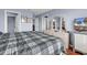 Main bedroom with large bed and plenty of natural light at 1857 Culbertson Ave. # 1857, Myrtle Beach, SC 29577
