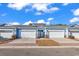 Four-unit townhome building with attached garages at 1857 Culbertson Ave. # 1857, Myrtle Beach, SC 29577
