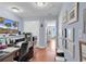 Bright home office with desk and built-in shelving at 1857 Culbertson Ave. # 1857, Myrtle Beach, SC 29577