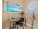 Cozy office nook with a unique window view and stylish decor at 2005 Silvercrest Dr. # G-32, Myrtle Beach, SC 29579