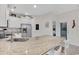 Modern kitchen with granite countertops and stainless steel appliances at 317 Goddard Ln., Murrells Inlet, SC 29576
