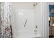 Bathroom with a shower/tub, and updated fixtures at 415 Ocean Creek Dr. # 2236, Myrtle Beach, SC 29572