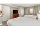 Bedroom with two twin beds and a dresser at 5200 N Ocean Blvd. # 1134, Myrtle Beach, SC 29577