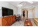 Living room with dining area and TV at 5200 N Ocean Blvd. # 1134, Myrtle Beach, SC 29577