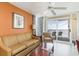 Living room with balcony access and ocean view at 5200 N Ocean Blvd. # 1134, Myrtle Beach, SC 29577