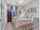 Main bedroom with dresser and king bed at 712 Algonquin Dr. # A, Pawleys Island, SC 29585
