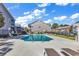 Inviting community pool with lounge chairs at 712 Algonquin Dr. # A, Pawleys Island, SC 29585
