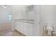 Double vanity bathroom with granite countertop and toilet at 865 Summer Starling Pl., Myrtle Beach, SC 29577