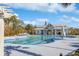 Community pool with a pergola and seating at 865 Summer Starling Pl., Myrtle Beach, SC 29577