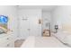 Bright guest bedroom with closet, plush carpet, and simple decor at 935 Piping Plover Ln., Myrtle Beach, SC 29577