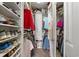 Large walk-in closet with ample shelving and hanging space at 1004 Millsite Dr., Conway, SC 29526