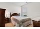 Bedroom with a bed and nightstand at 1541 Palmina Loop # D, Myrtle Beach, SC 29588