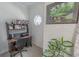 Small home office with a desk, computer, and window at 2033 Silvercrest Dr. # 21-A, Myrtle Beach, SC 29579