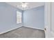 Spacious bedroom with neutral walls and gray carpeting at 2360 Seneca Ridge Dr., Myrtle Beach, SC 29579